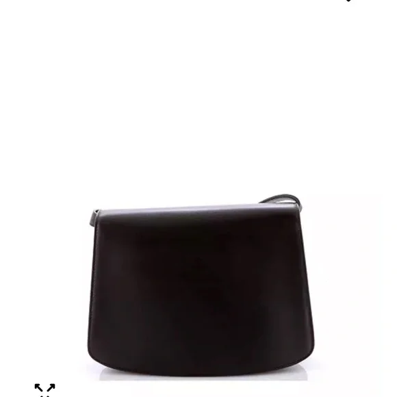 The Row Sofia 10.00 Crossbody Black Leather Shoulder Bag - Picture 2 of 2